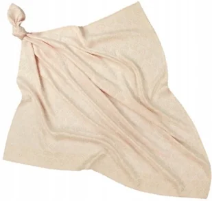 Texpol Bambusowa Pieluszka Muślinowa Silver Glow Diamond Pudrowy 75x75 cm - Pościel dla dzieci - miniaturka - grafika 2