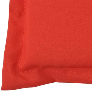vidaXL Poduszka na ławkę ogrodową, czerwona, 180x50x3 cm - Poduszki na krzesła - miniaturka - grafika 5
