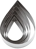 Formy do ciast - Paderno paderno Cutter krople 47321-12 - miniaturka - grafika 1