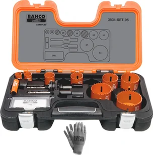 Bahco Profesjonalny zestaw otwornic, 16-64 mm, 3834-SET-95 SNA Europe - Wiertła - miniaturka - grafika 2