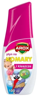 AROX płyn na komary i kleszcze dla dzieci 100ml - Zwalczanie i odstraszanie szkodników - miniaturka - grafika 2