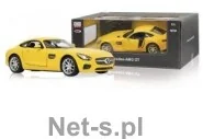 Zabawki zdalnie sterowane - Jamara Mercedes AMG GT 1:14 yellow 405069 - miniaturka - grafika 1
