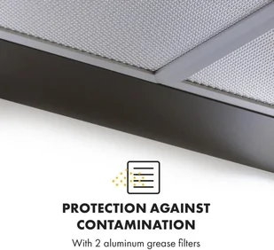 Klarstein Victoria 60 Czarny (DSM-Victoria-BLACK) - Okapy kuchenne - miniaturka - grafika 8