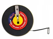 Poziomice, łaty, miary - Miara Zwijana Parciana Miarka Taśma 10M Metr - miniaturka - grafika 1