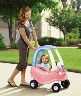 Little Tikes SAMOCHÓD COZY COUPE KSIĘŻNICZKA 61479 50743614798 - Jeździki dla dzieci - miniaturka - grafika 3