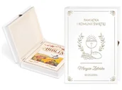 Religia i religioznawstwo - Murrano Biblia w etui z grawerem dla dziewczynki na komunię KZ-BIB-012_DRO-CO2-013 - miniaturka - grafika 1
