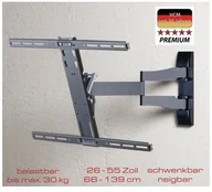 Uchwyty do telewizora - VCM uniwersalny uchwyt ścienny TV WS 100 Slim 17825 - miniaturka - grafika 1