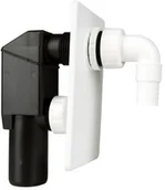 Syfony - Syfon do pralki podtynkowy biały - miniaturka - grafika 1