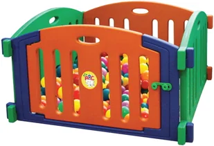 3ToysM Plastikowy duży kojec dla dzieci suchy basen JM806A - Place zabaw - miniaturka - grafika 2