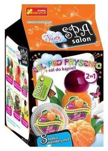 Ranok Żel pod prysznic + sól do kapieli Słodka mandarynka CREATIVE - Zabawki kreatywne - miniaturka - grafika 4