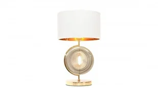 Lumina Deco Deco Monteroni lampka stołowa 1-punktowa biała/złota LDT 5532 (WT+GD) - Lampy stojące Lumina Deco Deco Monteroni lampka stołowa 1-punktowa biała/złota LDT 5532 (WT+GD) - Lampy stojące - miniaturka - grafika 1