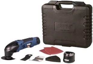 Ferm Bezprzewodowe narzędzie oscylacyjne, 10 elementów, 12 V 1,5 A (OTM1006) - Pozostałe elektronarzędzia - miniaturka - grafika 5