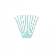 Słomki do napojów - PartyDeco Słomki papierowe błękitne 19,5cm SPP2-011 - miniaturka - grafika 1