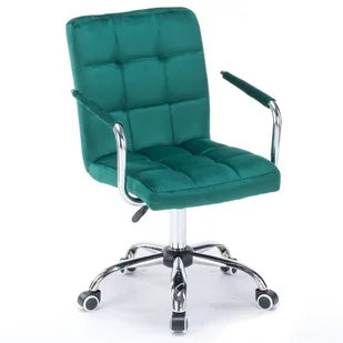 Fotel biurowy, krzesło biurowe EMWOmeble Krzesło obrotowe, biurowe HARRIS (SC-ZT1305) / welur beż 2669214550 - Fotele i krzesła biurowe - miniaturka - grafika 2