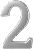 Numery na dom - Sartpol OBI Cyfra 2 samoprzylepna 5 cm satyna - miniaturka - grafika 1