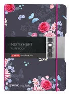 HERLITZ Sp. z o.o. Notatnik z wymiennymi wkładami, A6, Flowers - Notesy i bloczki - miniaturka - grafika 2