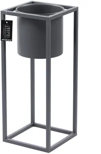Kwietnik Metalowy Stojak z donicą UGO 60cm szary loft 05-16/S - Kwietniki Kwietnik Metalowy Stojak z donicą UGO 60cm szary loft 05-16/S - Kwietniki - miniaturka - grafika 1