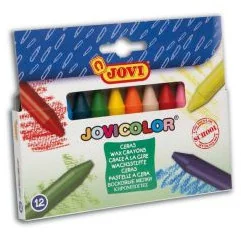 Jovi Kredki świecowe 12 kolorów - Przybory szkolne - miniaturka - grafika 2