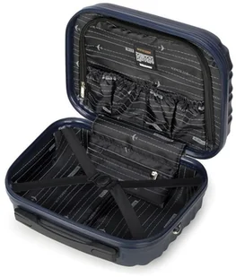 Wittchen Kuferek 56-3A-314 granatowy 56-3A-314-91 - Kosmetyczki, organizery i kuferki - miniaturka - grafika 2