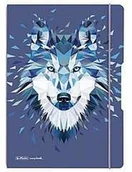 Szkolne artykuły papiernicze - Notatnik A4/2x40K kratka+linia My.Book Flex Wolf - miniaturka - grafika 1