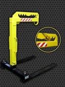 Wyposażenie gospodarstwa rolnego - 808 HYLDROBLE Widły do palet grzebieniowe udźwig 2 T długość wideł 1000mm robocza 170cm) 80879544 79544-uniw - miniaturka - grafika 1