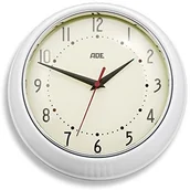 Zegary - ADE analogowy zegar ścienny CK 1601 (kremowy  biały) CK 1601 - miniaturka - grafika 1