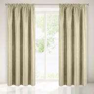 Zasłony - Eurofirany Zasłona Amelia na taśmie 140x270 Beżowa ex-zas-amelia-beż-140x270-taśma - miniaturka - grafika 1