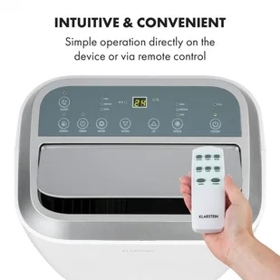 Klarstein Iceblock Prosmart 9, klimatyzator 3 w 1, 9000 BTU, sterowanie przy użyciu aplikacji, biały ACO16-IceblckPrsma9W - Klimatyzatory - miniaturka - grafika 5