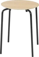 Taborety i hokery - Ferm Living Stołek Herman jasny dąb 100073210 - miniaturka - grafika 1