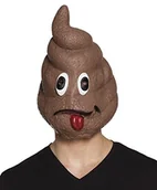 Stroje karnawałowe - Boland boland 00149 maska lateksowa Shit Head, kostium, One Size - miniaturka - grafika 1