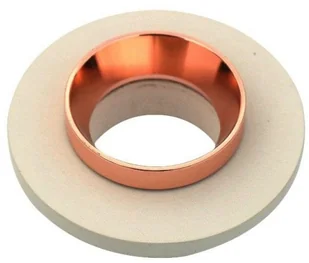 v-tac Oprawa Oczko V-TAC GIPS BETON GU10 Okrągła Wpuszczana Biały/Różowe Złoto VT-862 - Oprawy, klosze i abażury - miniaturka - grafika 2