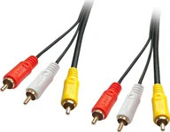 Kable - Lindy Kabel RCA Cinch x3 RCA Cinch x3 2m czarny 35691 35691 - miniaturka - grafika 1