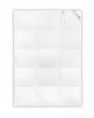 Kołdry i poduszki dla dzieci - AMZ AMZ komplet dziecięcy BABIES PREMIUM puch 100% Rozmiar - 90x120, Kolor - kremowy - miniaturka - grafika 1