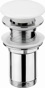 Deante Korek Click-Clack ceramiczny, z tuleją biały NHC C10U - Korki do umywalek - miniaturka - grafika 2