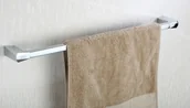 Wieszaki łazienkowe - Art Platino ROK Wieszak na ręczniki pojedynczy chrom ROK-87020 - miniaturka - grafika 1