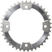 Części rowerowe - Sram SRAM MTB XX Zębatka rowerowa 120mm Aluminium 10-rzędowe BB30 S-PIN, grey 39T 2020 Zębatki przednie 400060116 - miniaturka - grafika 1