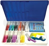 Szczoteczki międzyzębowe - Piksters PIKSTERS PACK zestaw 100 szczoteczek międzyzębowych, niciowykałaczki, notes - miniaturka - grafika 1