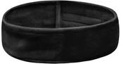 Pozostałe akcesoria kosmetyczne - ACTIVESHOP OPASKA KOSMETYCZNA WELUR CZARNA - miniaturka - grafika 1