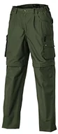 Spodnie narciarskie - Pinewood spodnie dziecięce Sahara Kids Zip off, zielony, 116 9051-137 - miniaturka - grafika 1