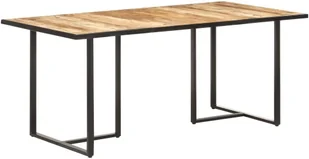 VidaXL Lumarko Stół jadalniany, 180 cm, surowe drewno mango 320695 VidaXL - Stoły - miniaturka - grafika 11