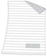 Koce i narzuty dla dzieci - Koc I love you, 75 x 100 cm - miniaturka - grafika 1