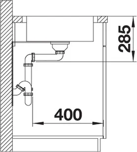 Blanco LANTOS XL 6 S-IF 523140 - Zlewozmywaki - miniaturka - grafika 4