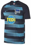 Gadżety dla kibiców - Nike męskie Hertha BSC Breathe Stadium Away T-Shirt, niebieski, l 918995-476 - miniaturka - grafika 1