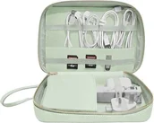 Maskownice do kabli - Stackers Etui na ładowarki i słuchawki Stackers Pebble zieleń szałwiowa 74530 - miniaturka - grafika 1