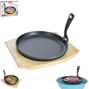 LIATINOVA Patelnia żeliwna LIATINOVA, 22 cm - Patelnie - miniaturka - grafika 2