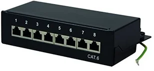 LogiLink Patch panel stacjonarny NP0017B 8x RJ45 - Switche - miniaturka - grafika 2