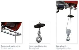 Vidaxl 081 08172262 elektryczna linowa budowlana Minor M-100 + Wysoki maszt + Ramie robocze udźwig 100/200 kg) 72262-uniw - Wciągarki - miniaturka - grafika 6