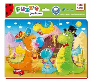 Roter Kafer Roter Kafer, puzzle Dinozaury - Układanki dla dzieci - miniaturka - grafika 2