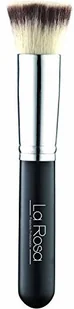 La Rosa Czarny Profesjonalny pędzel do pudru - Pędzle do makijażu - miniaturka - grafika 2