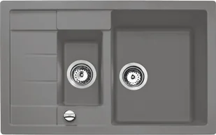 Teka Zlew MAESTRO tegranit ASTRAL 60x60 B-TG aluminium 40143577 - Zlewozmywaki - miniaturka - grafika 2